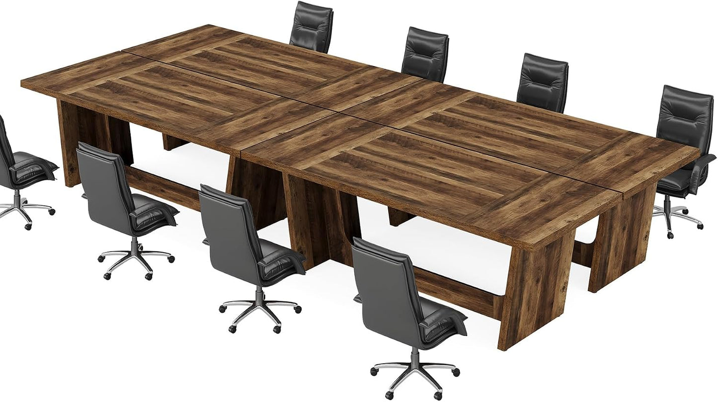 71-Inch Wood Conference Table for 6–8 People