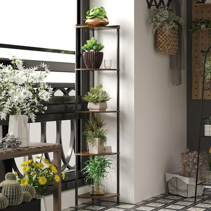 5-Tier Industrial Storage Shelf Organizer