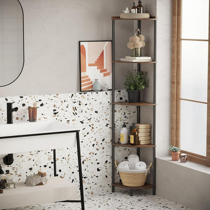 5-Tier Industrial Storage Shelf Organizer