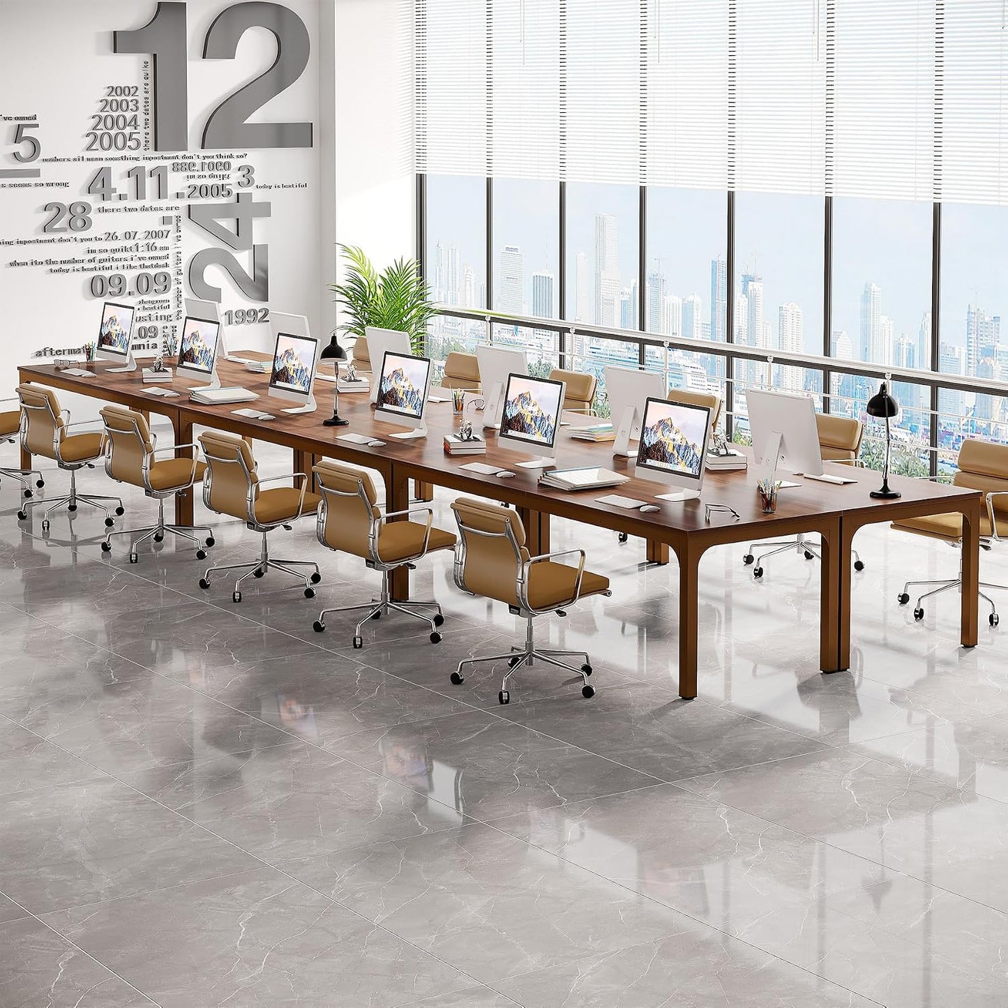 13ft Conference Table for 12–16 People