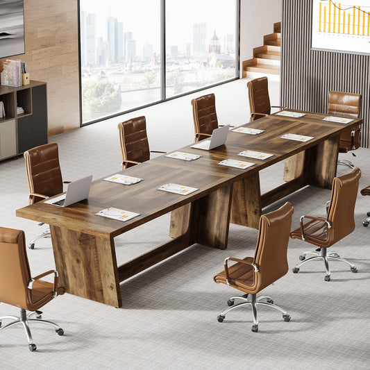 71-Inch Wood Conference Table for 6–8 People