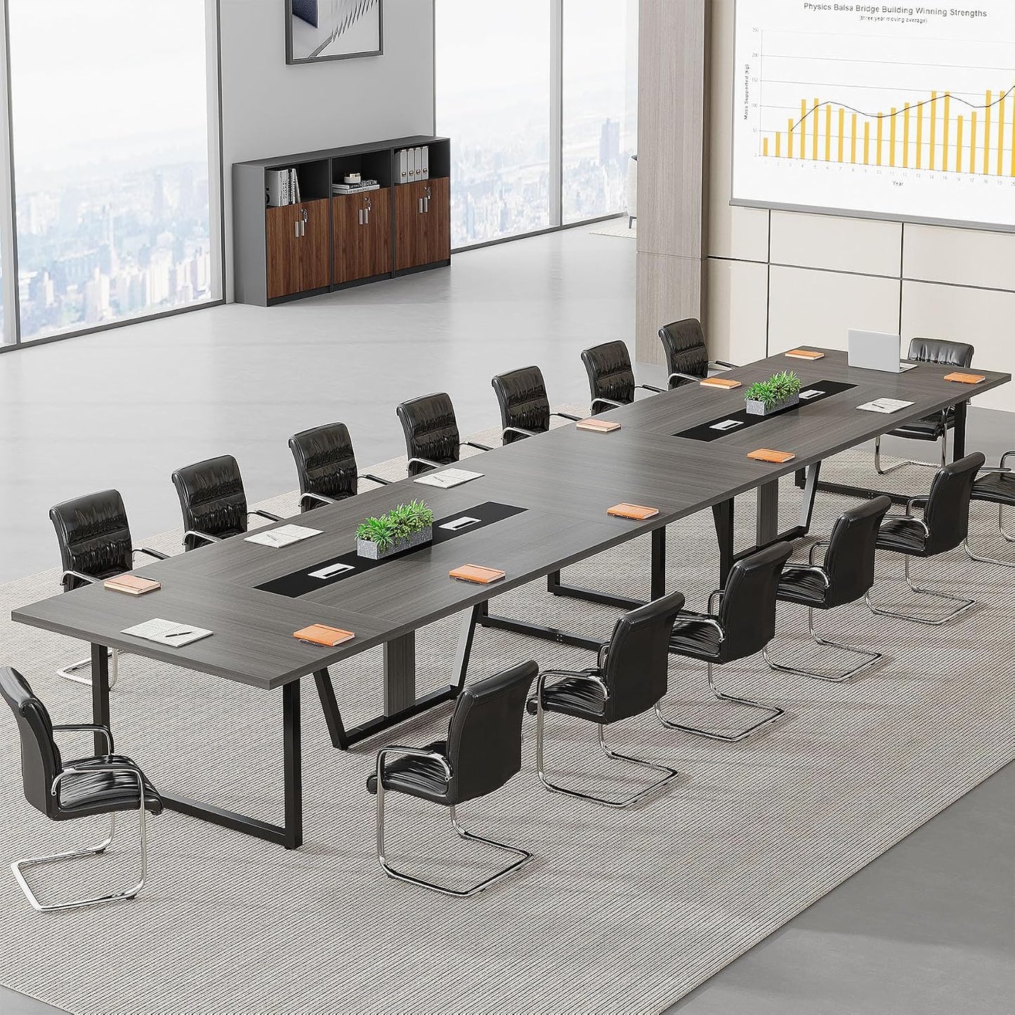 8ft Conference Table for 8–10 People