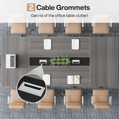 8ft Conference Table for 8–10 People