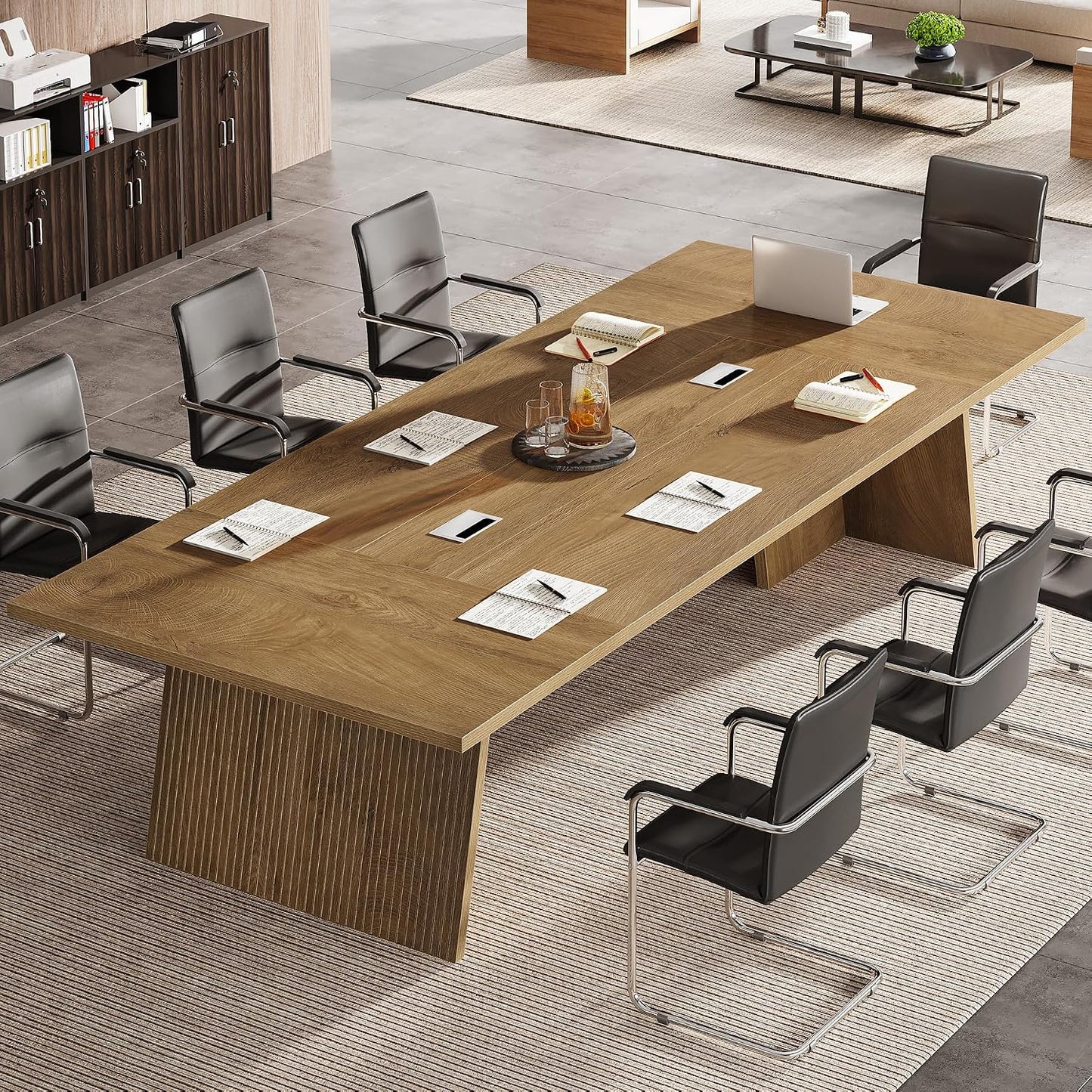 8ft Conference Table for 8–10 People