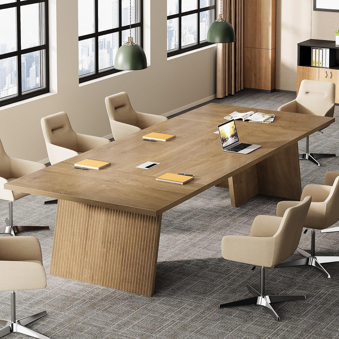 8ft Conference Table for 8–10 People